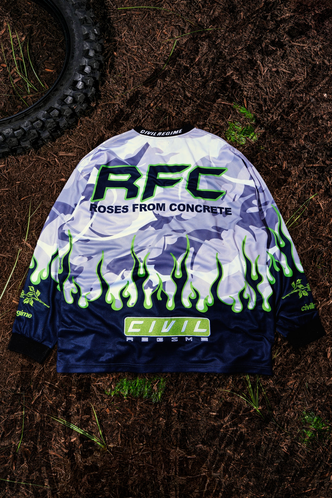 Extreme Regime L/S Jersey in Black