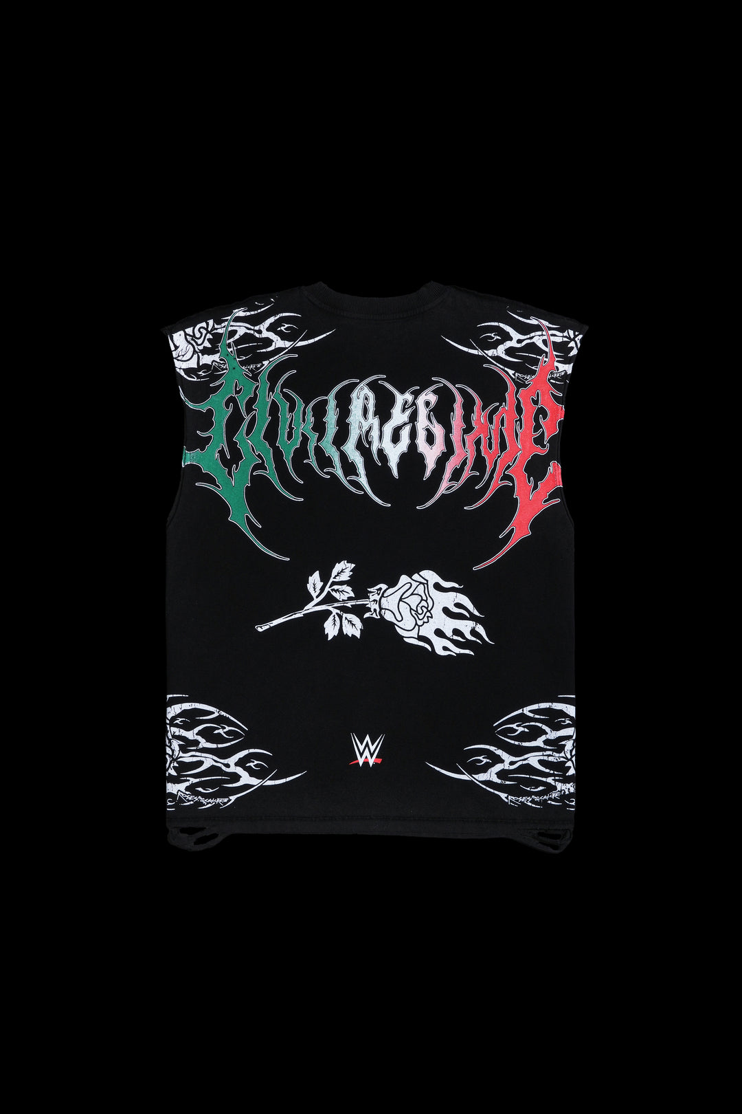 LWO FMR Muscle Tee in Vintage Black