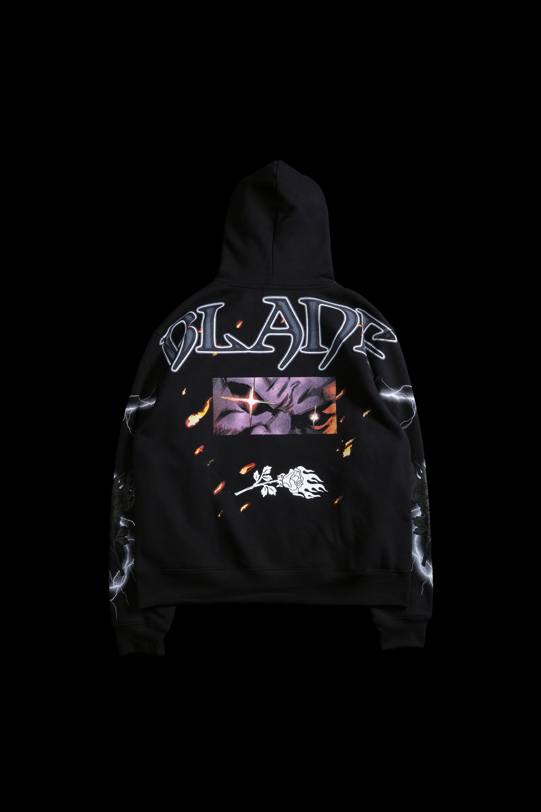 Blade Chaos Hoodie in Black