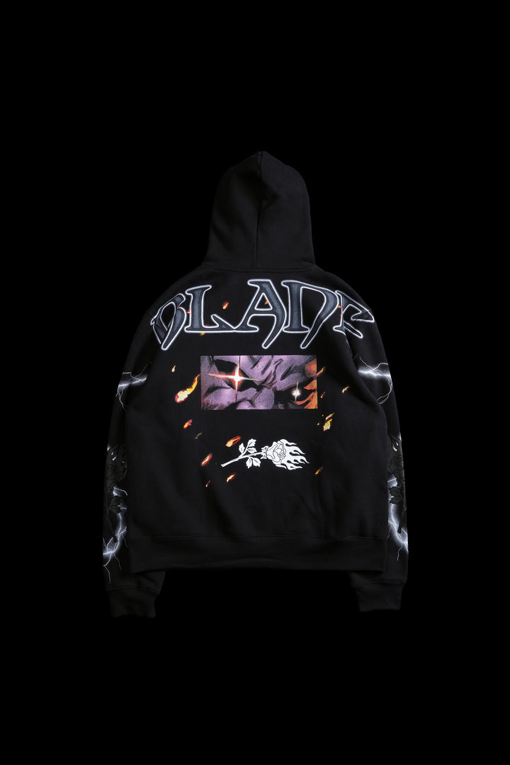 Blade Chaos Hoodie in Black