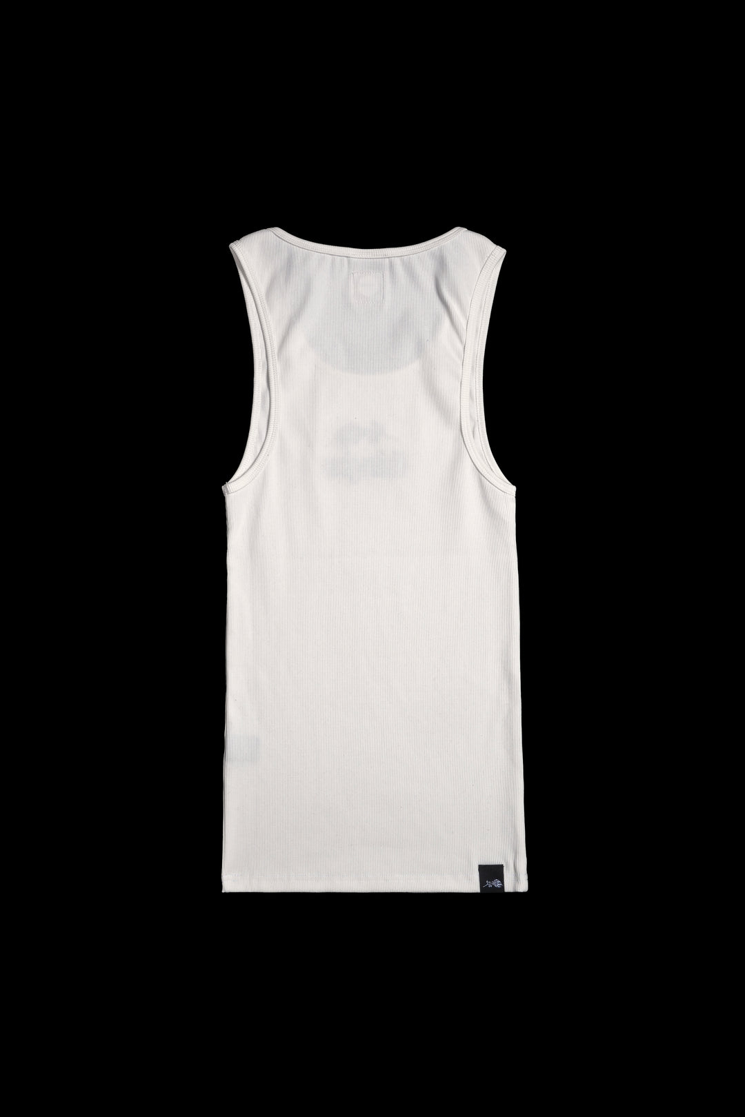Concrete Sleeveless Undershirt in White