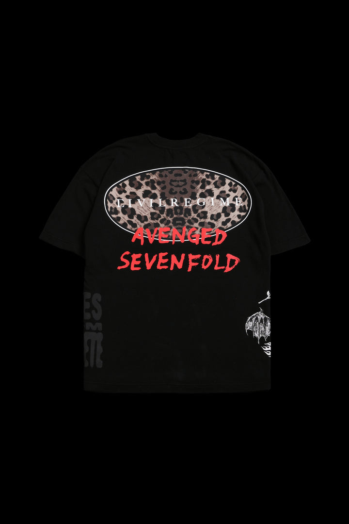 Dreamer American Classic Oversized Tee in Black