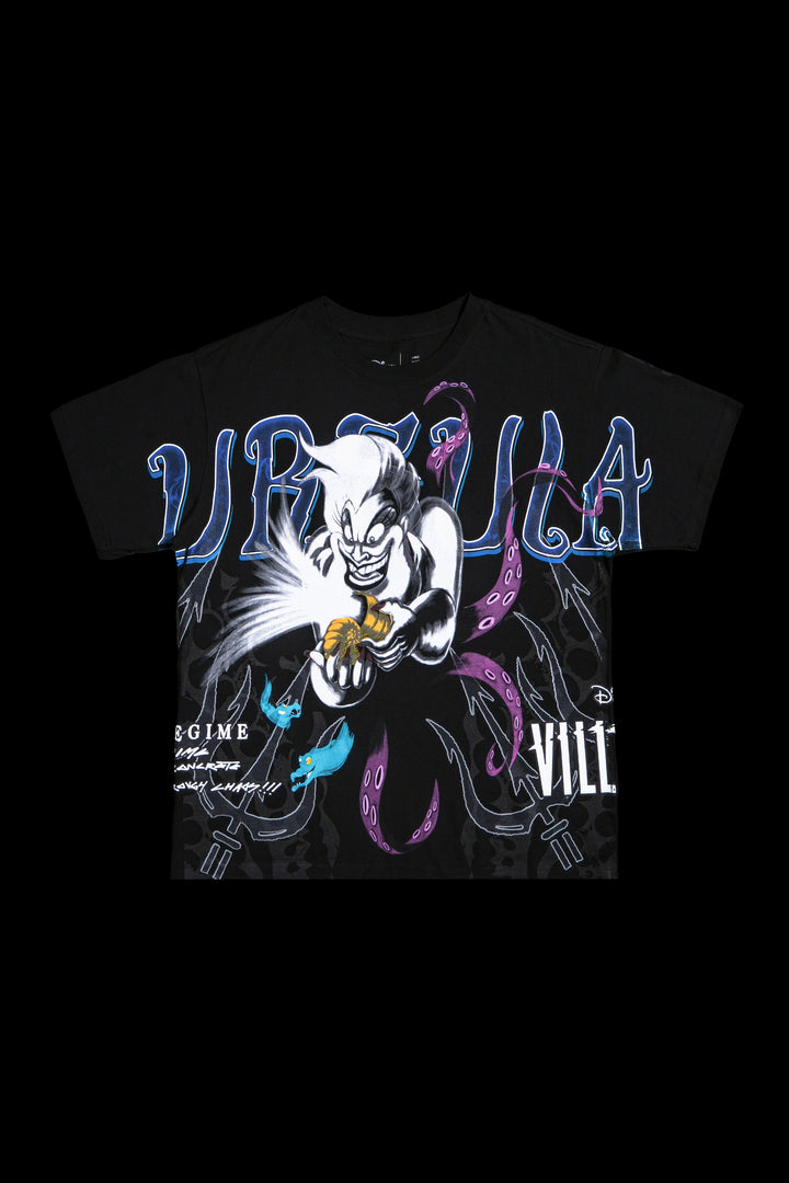 Sea Witch Boxy Tee in Black