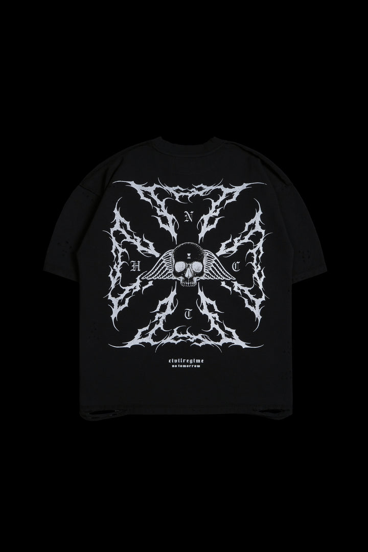 Iron Skull FMR Tee in Black