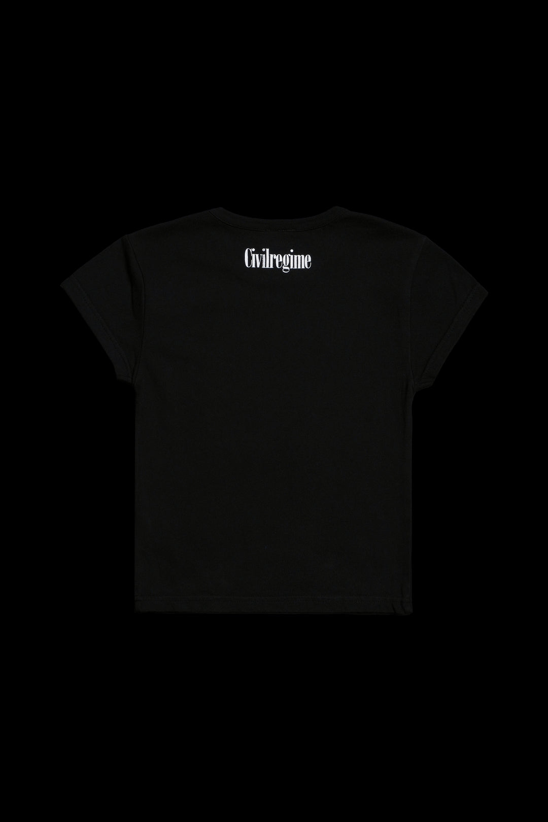 Concrete Sin Baby Tee in Black