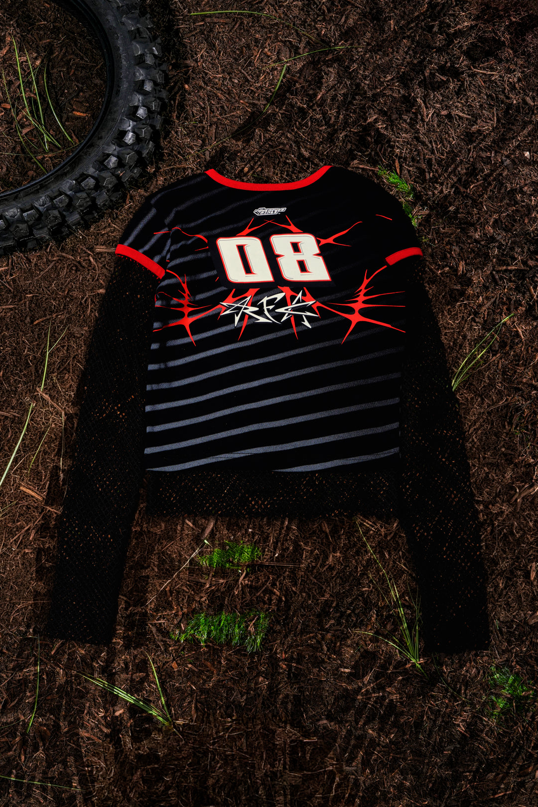 Undercover Puff Hellveil Mesh Twofer in Black