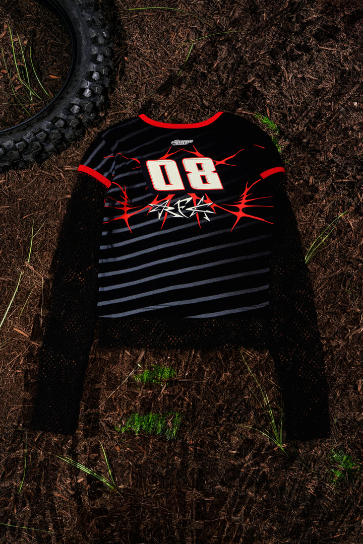 Undercover Puff Hellveil Mesh Twofer in Black