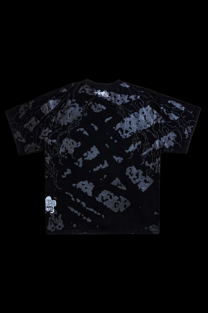 Moneys Money "Side By Side" 199X Oversized Tee in Vintage Black