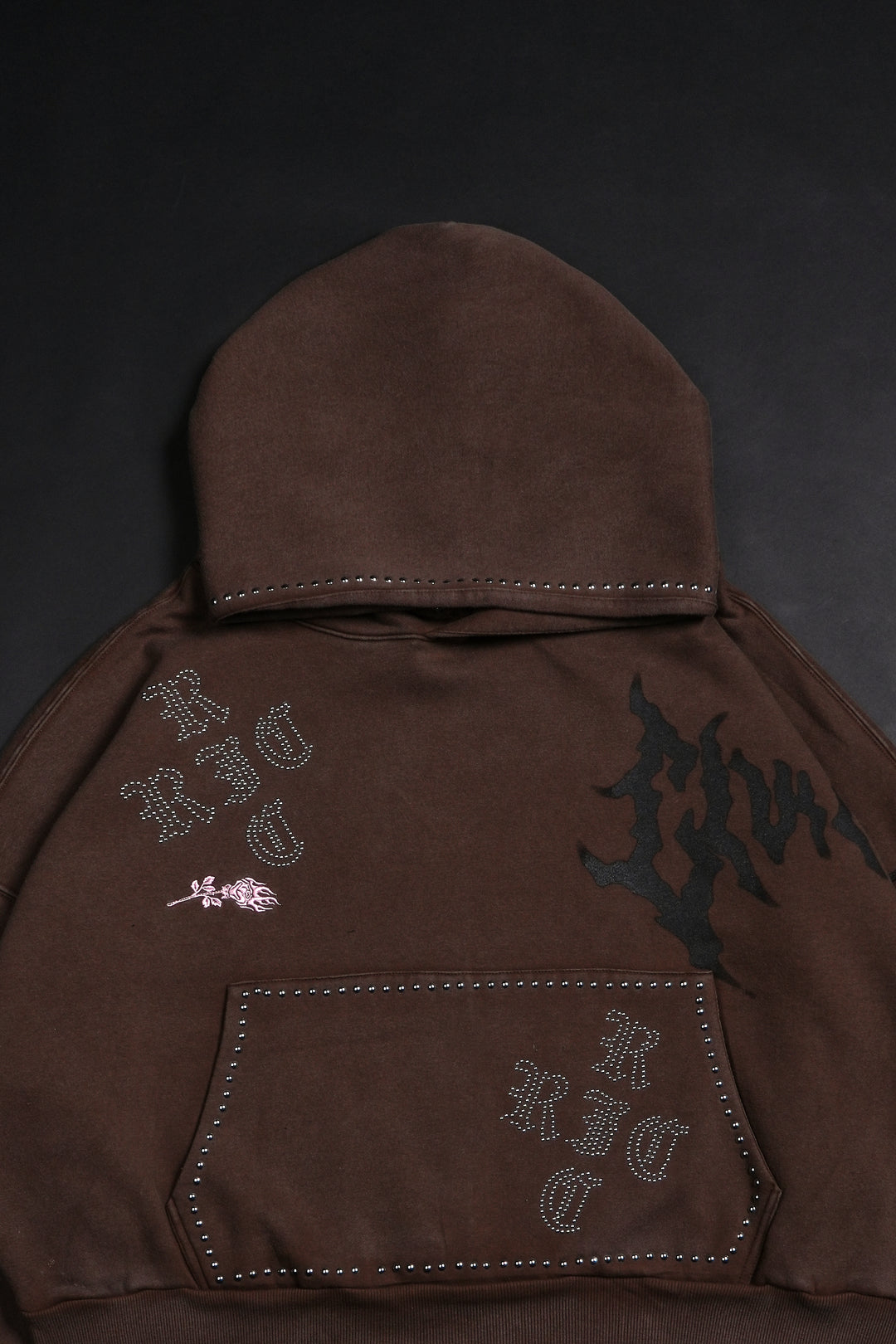 Eternal Chaos Odin Hoodie in Sun Faded Brown