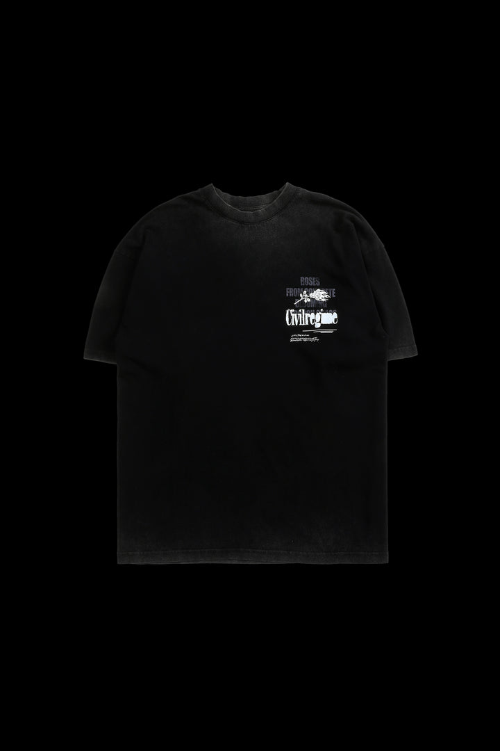 Even From A Dark Place American Classic Oversized Tee in Vintage Black