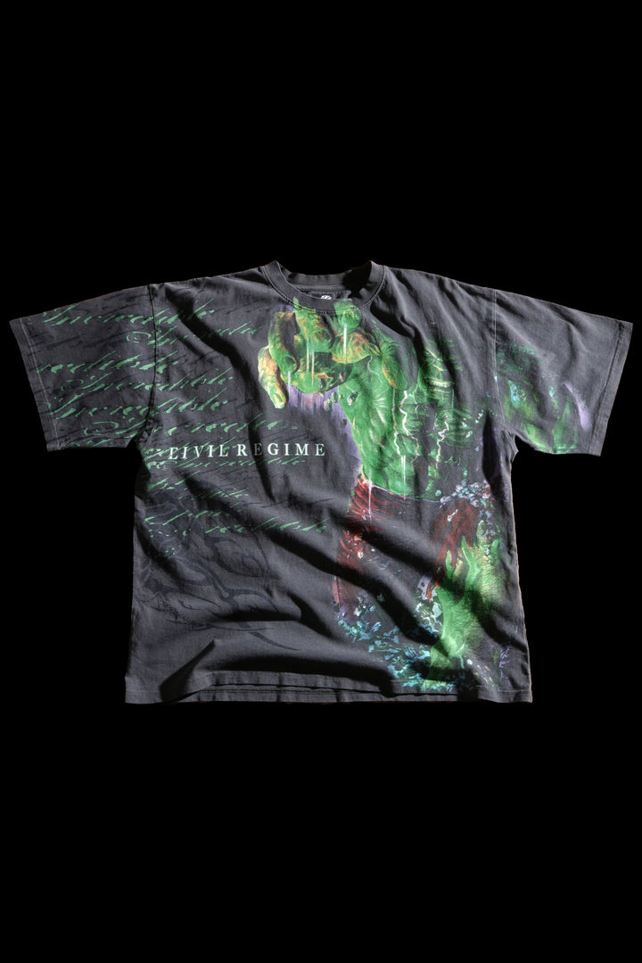 Rage Smash "Side By Side" 199X Oversized Tee in Vintage Ashes