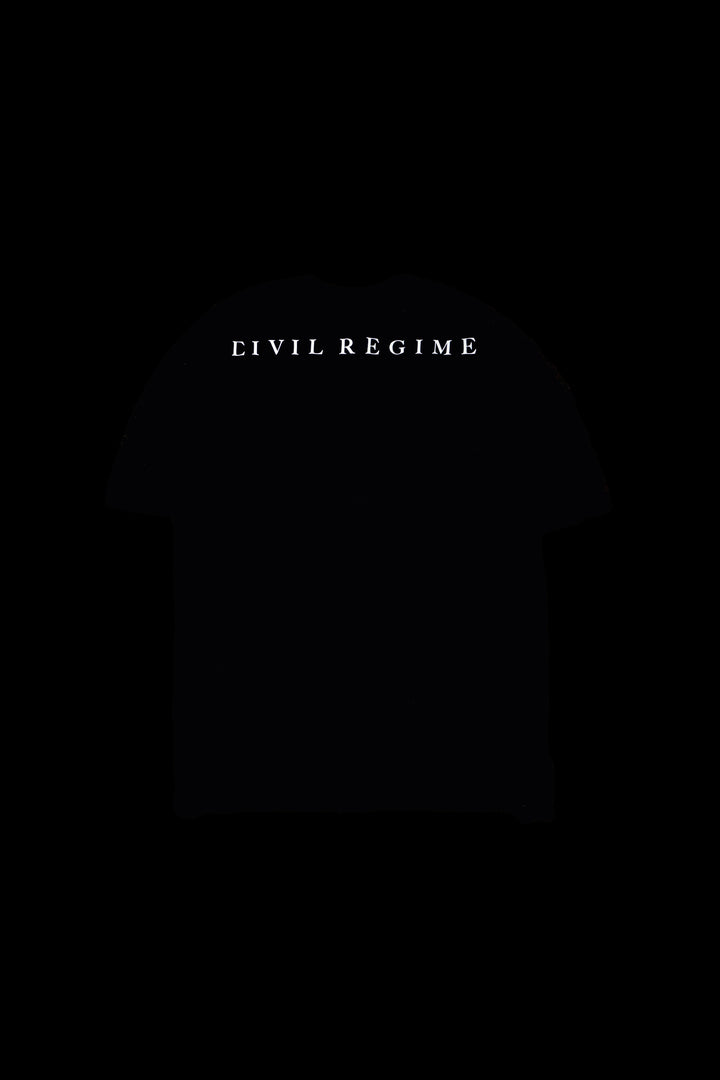 Rotten American Classic Oversized Tee in Black
