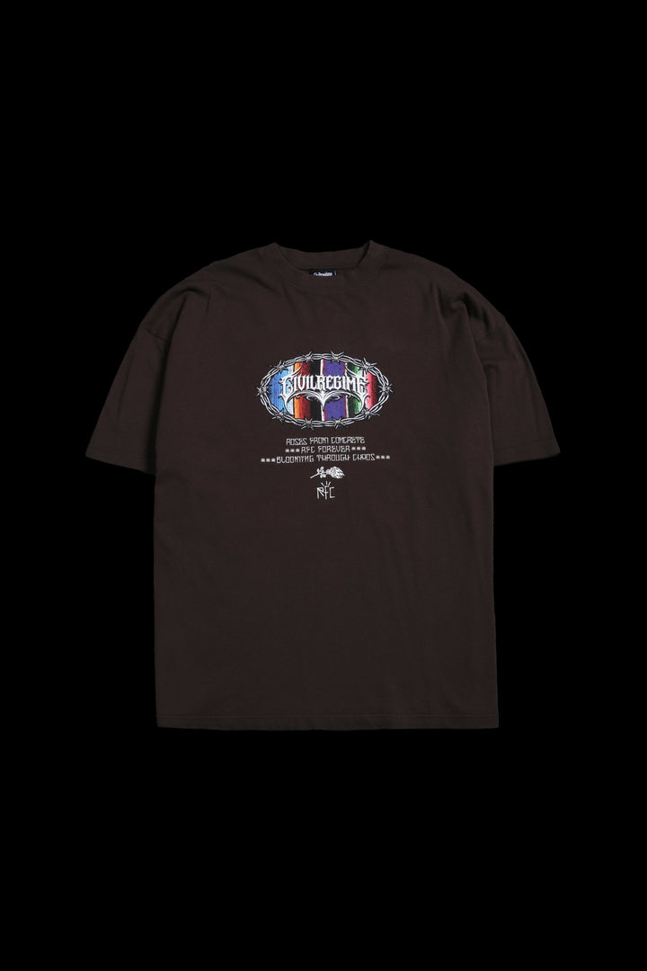 RFC Mexico American Classic Oversized Tee in Mojave Brown