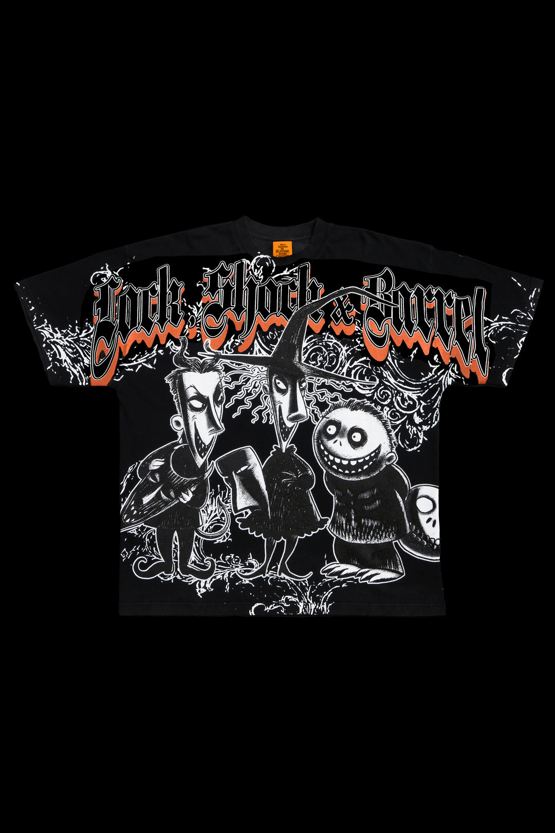 Lock Shock Barrel American Classic Oversized Tee in Vintage Black