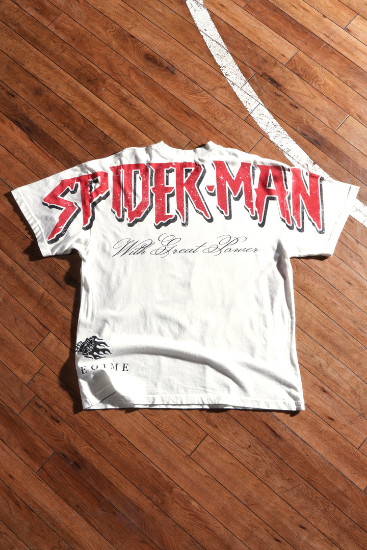 Weight Of Power American Classic Oversized Tee in Butter