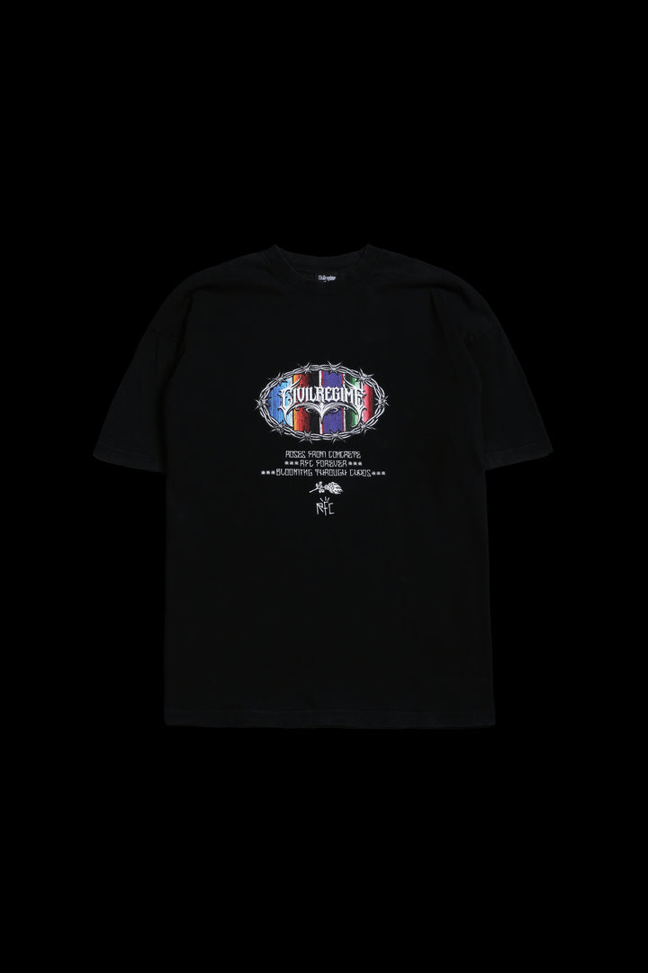 RFC Mexico American Classic Oversized Tee in Vintage Black