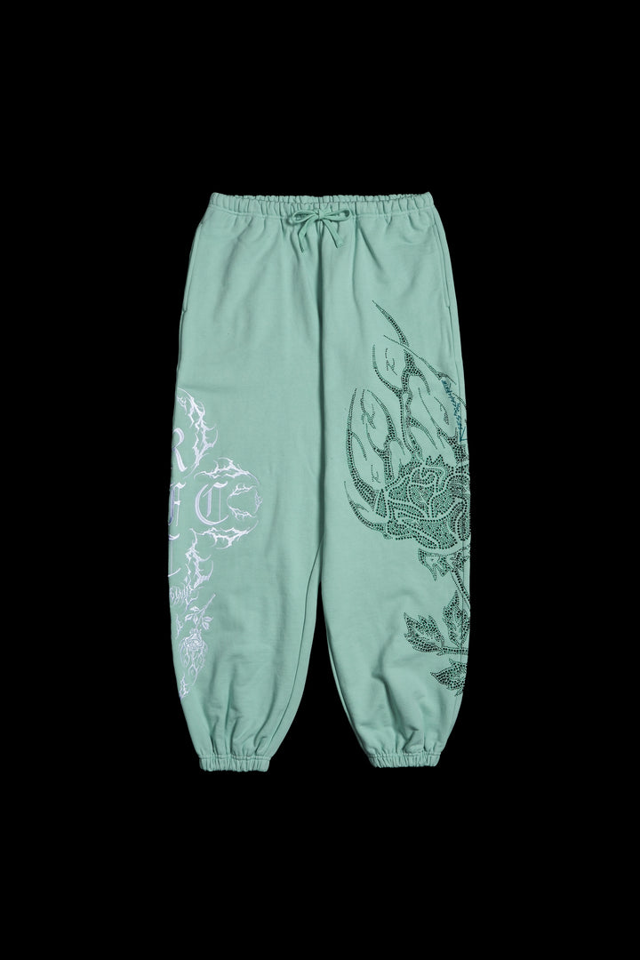 Stone Empire Lounger Sweat Pants in Sea Moss Green
