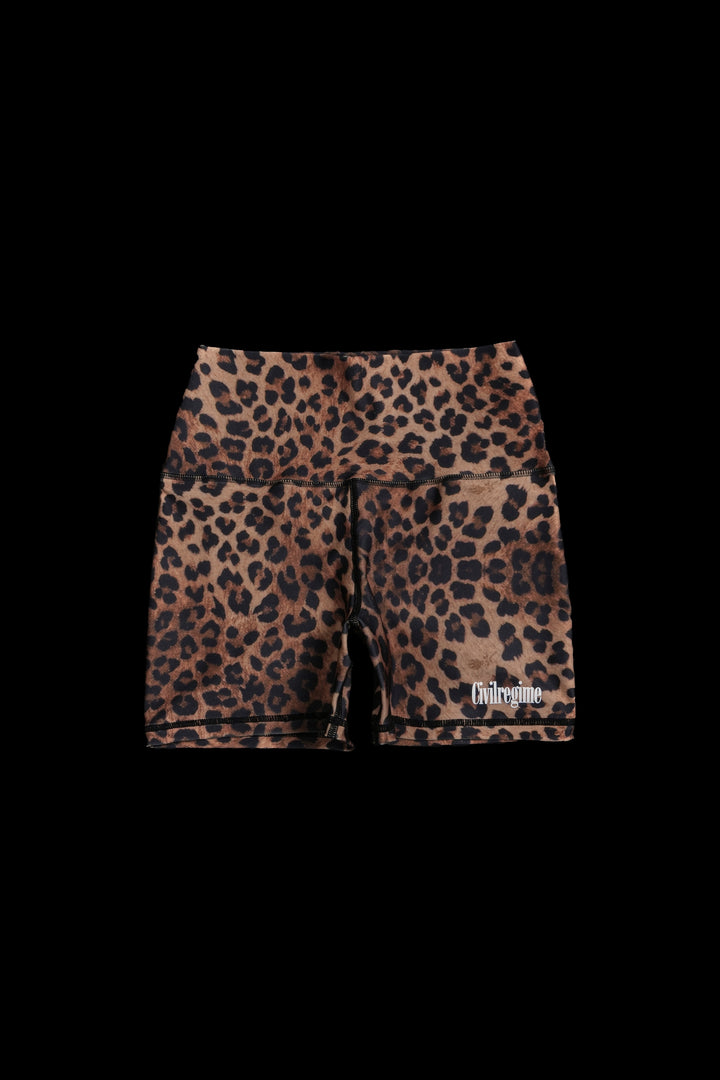 Leopard Energy Biker Shorts in Leopard