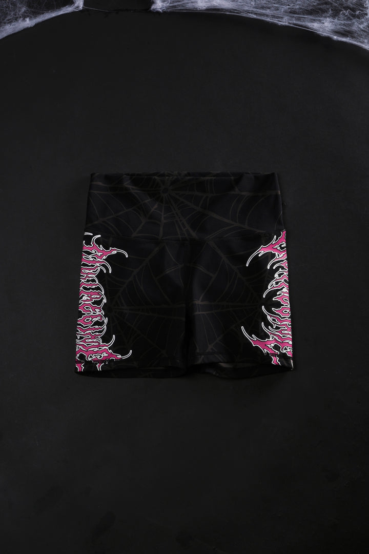 Shadow Coded Energy Bike Shorts in Black