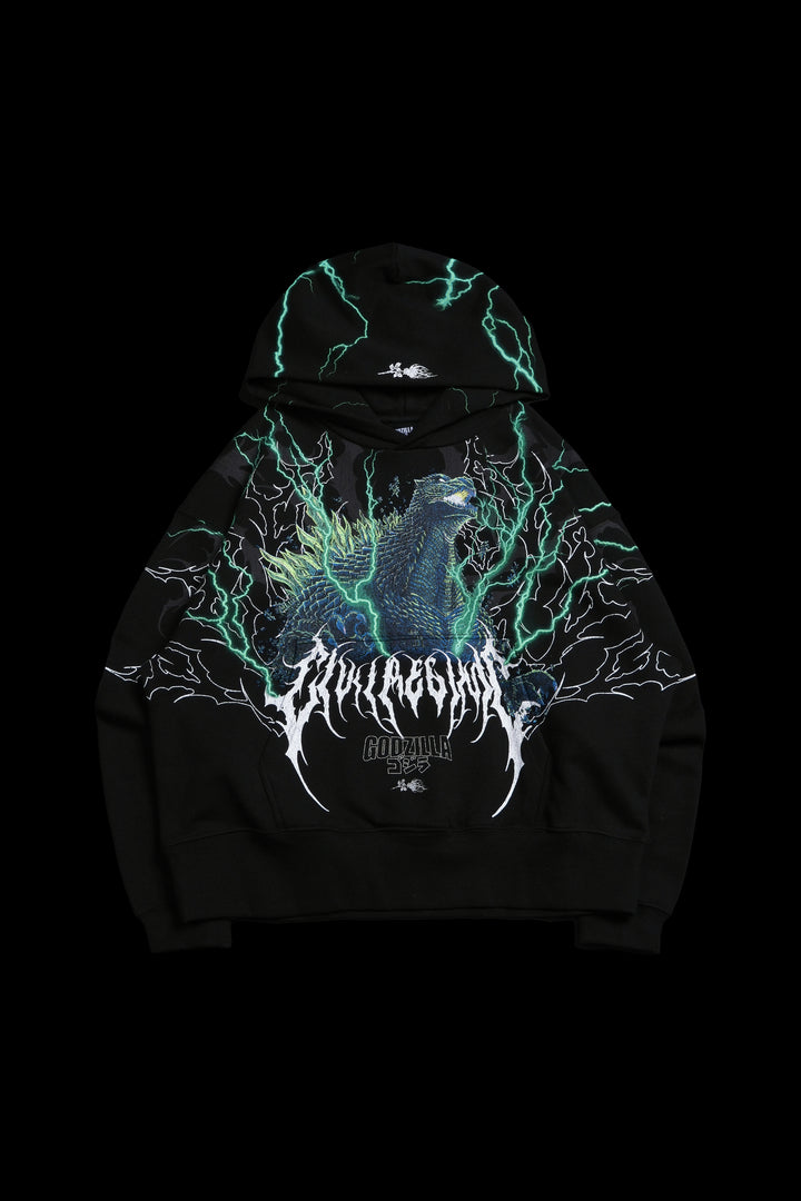 Electric Rage Forever Hoodie in Black