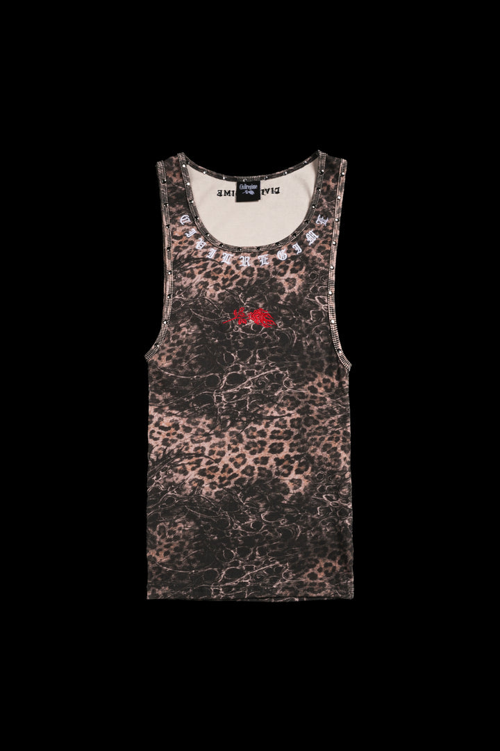 Revenge Tank Top in Cyber Leopard