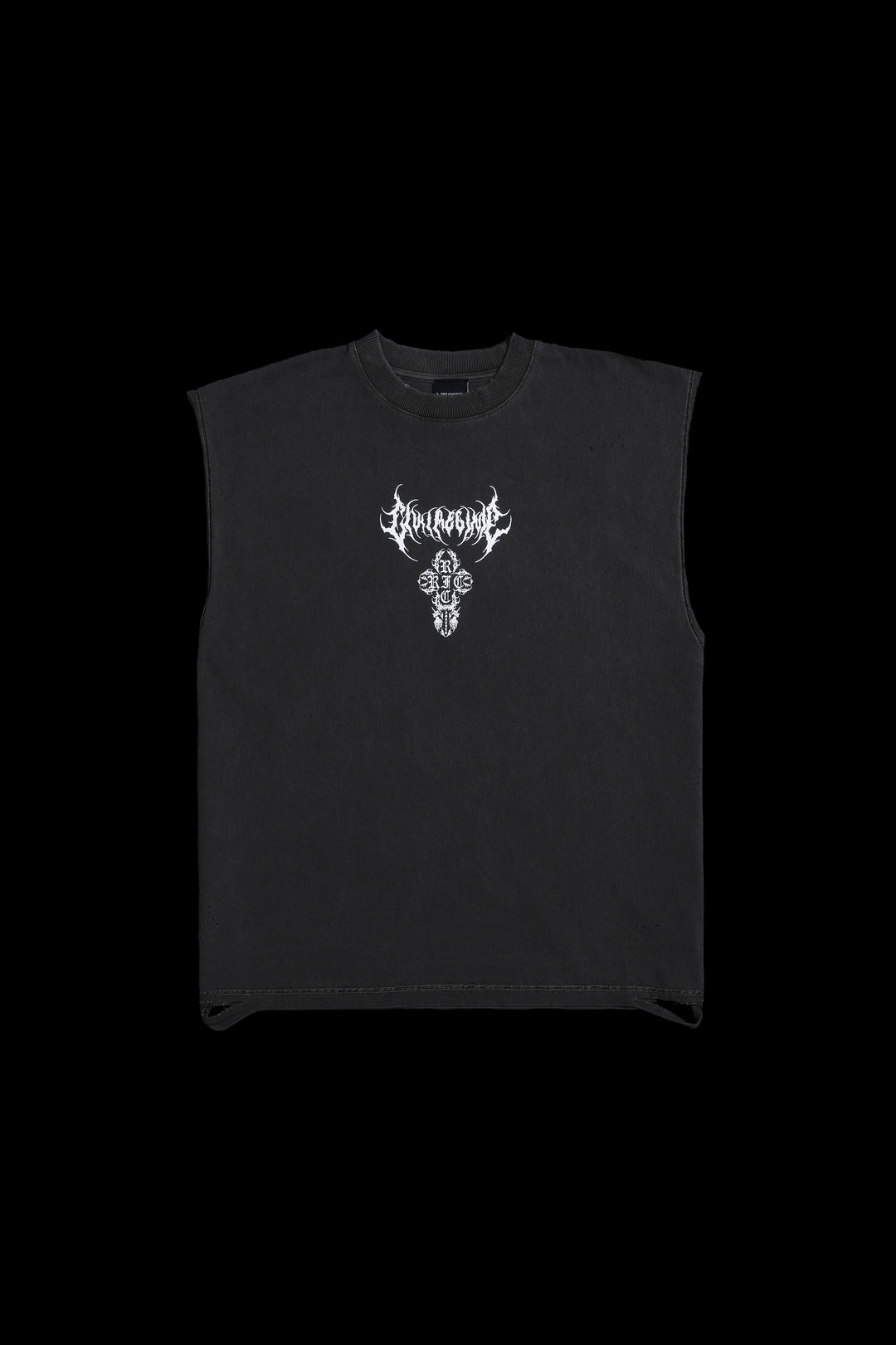 Reaper Blooming FMR Muscle Tee in Vintage Ashes