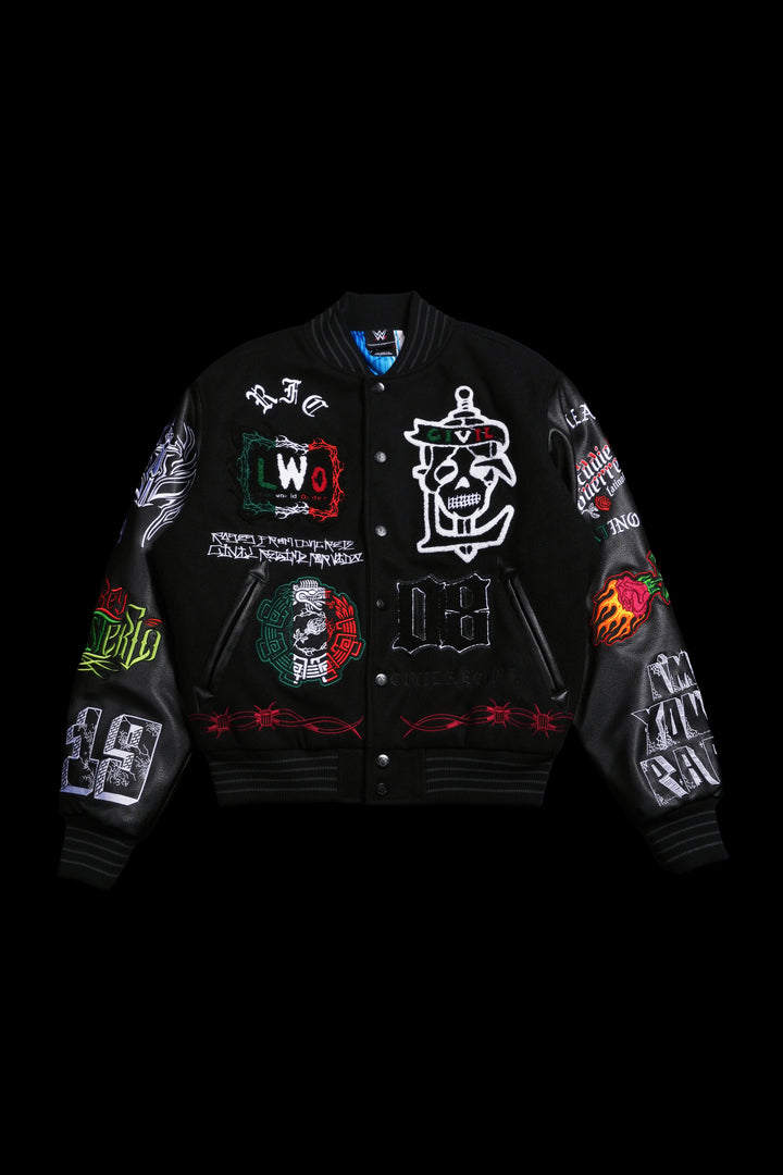 LWO Letterman Jacket in Black
