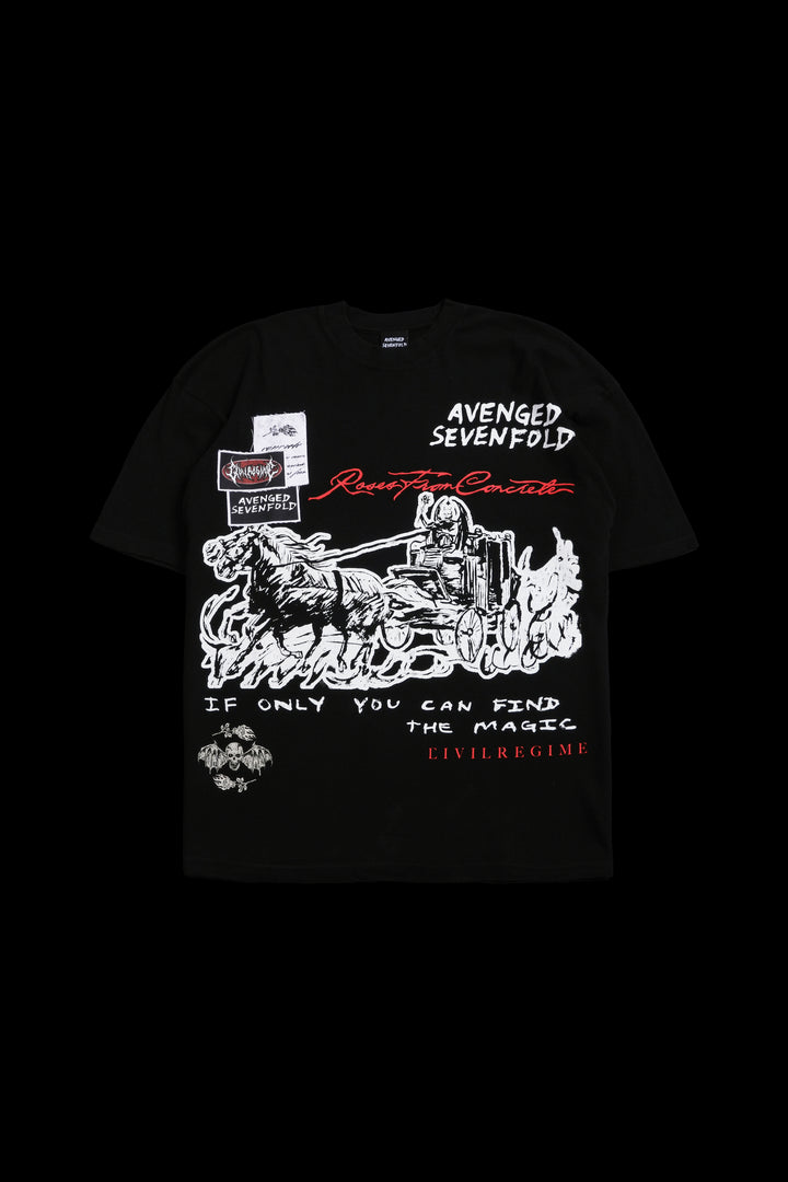 Coach From Hell American Classic Oversized Tee in Black