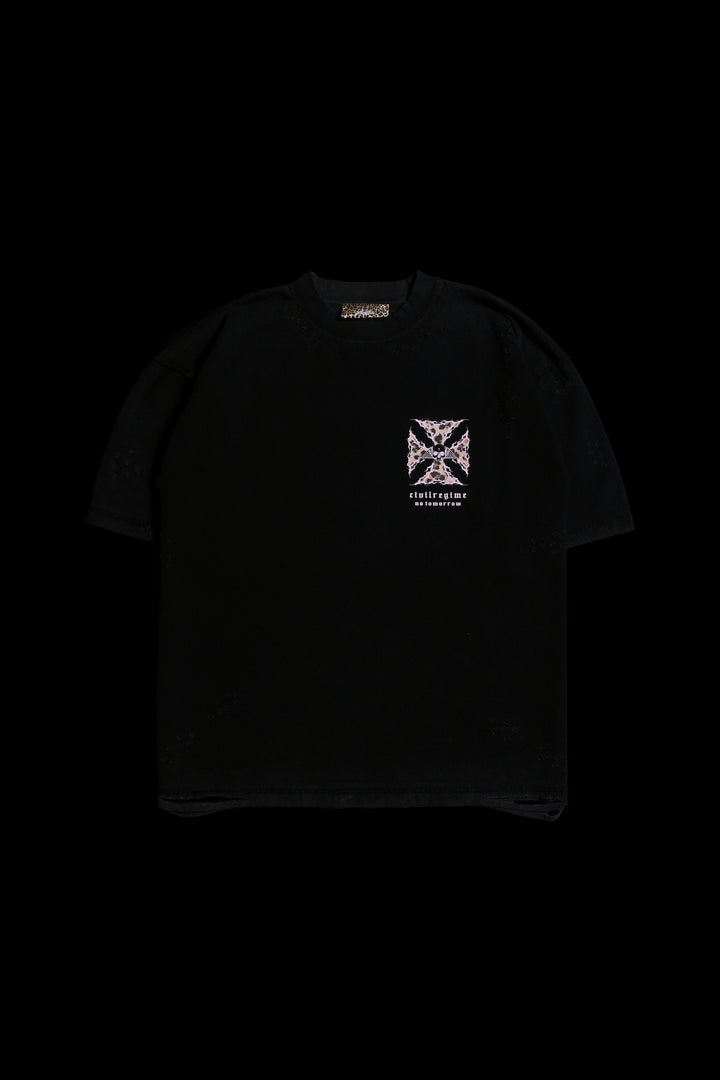 Iron Skull FMR Tee in Leopard/Black
