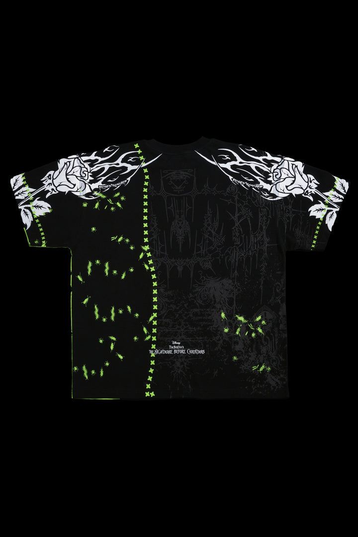 Bug Off American Classic Oversized Tee in Black