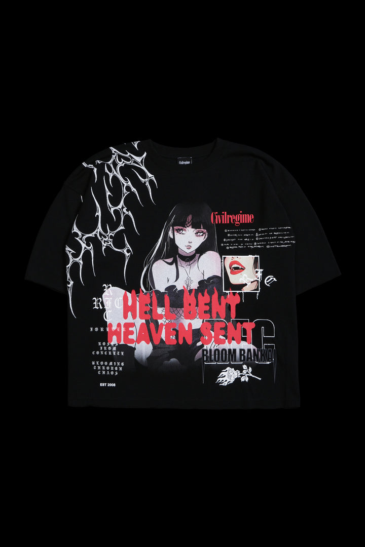 Bloom Bankai Temptress Dungeon Tee in Black