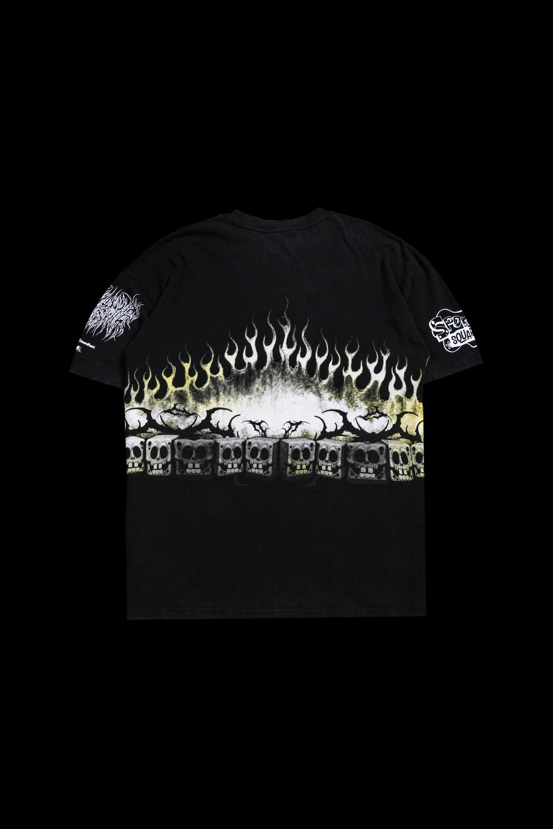This Is Chaos American Classic Oversized Tee in Vintage Black