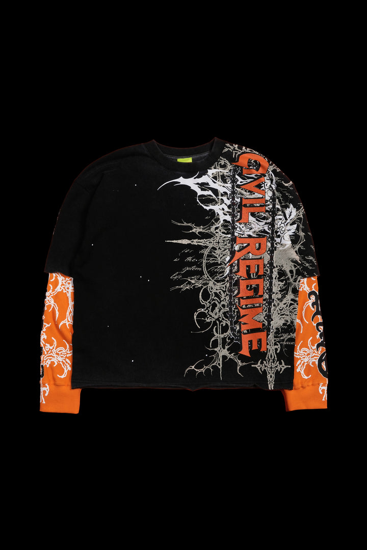 Chain Fiend 199X Twofer in Vintage Black/Orange