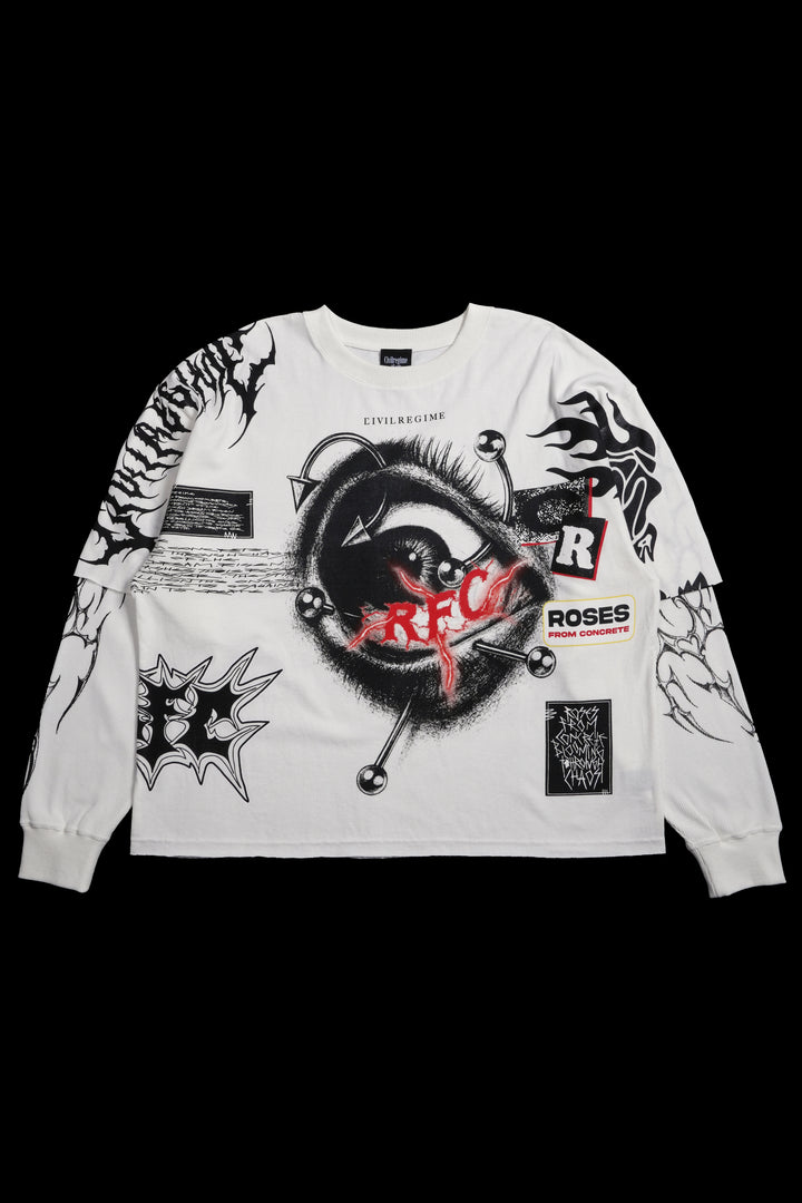 Eyesore 199X Twofer in Butter/White