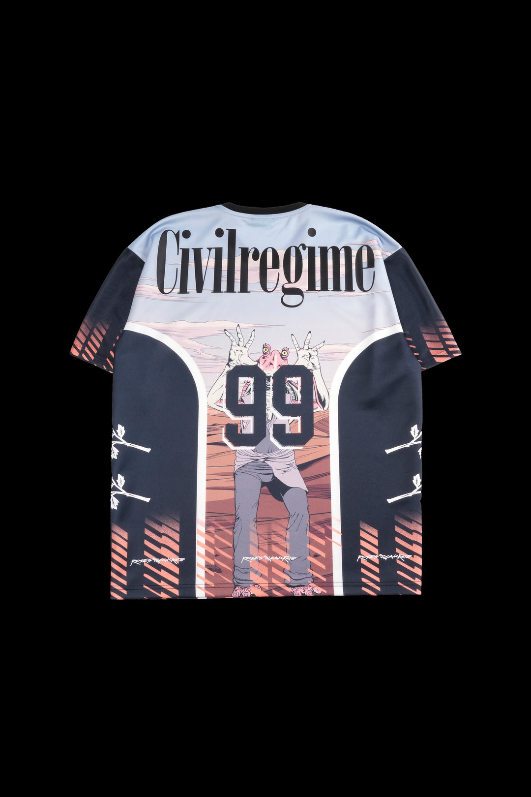Jar Jar Soccer Jersey in All Over Print