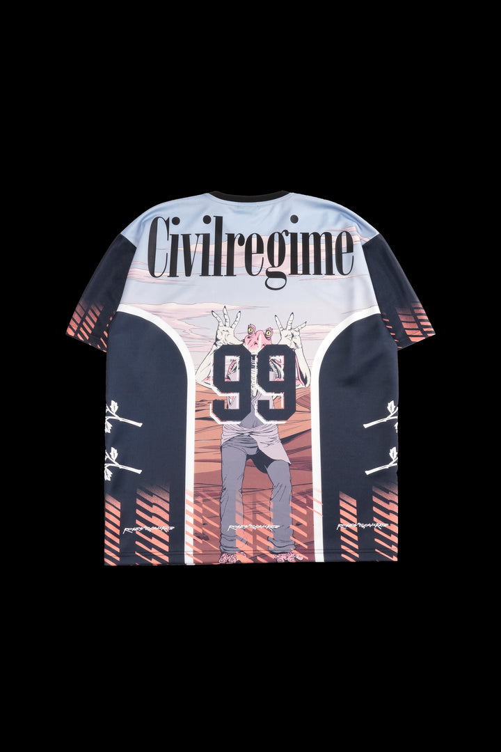 Jar Jar Soccer Jersey in All Over Print