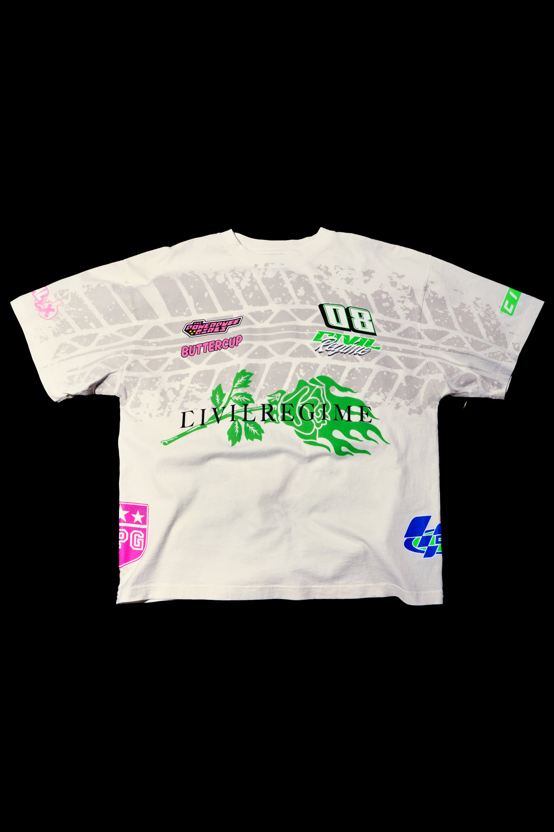 Legend Of Buttercup "Side By Side" 199X Oversized Tee in Butter