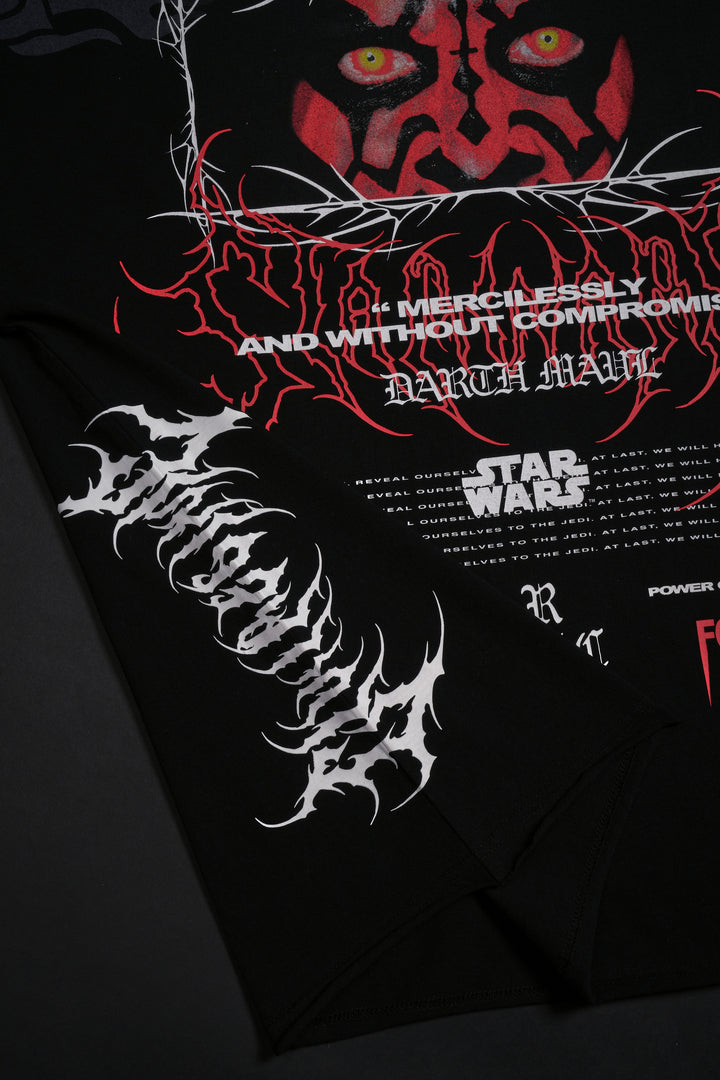 Darth Maul Forever Dungeon Tee in Black