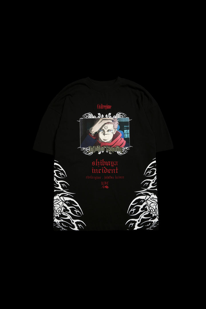 Unforgiven American Classic Oversized Tee in Black