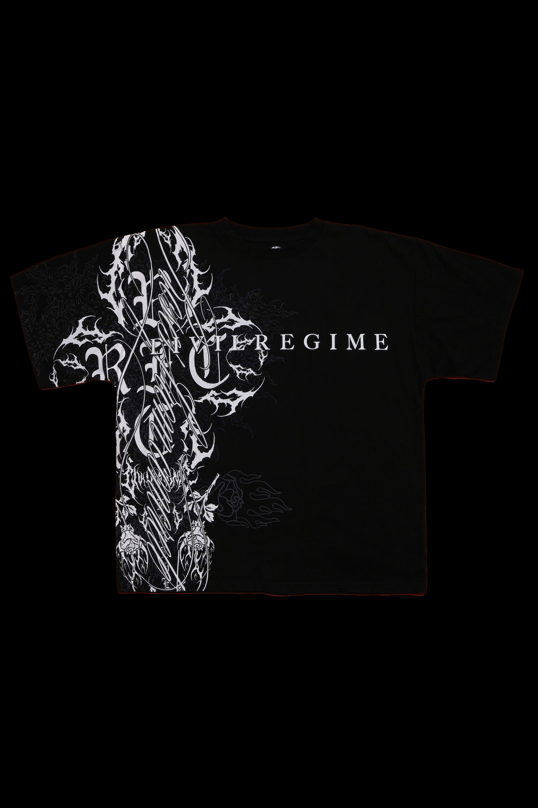 Fear Of Spiders 199X Oversized Tee in Black