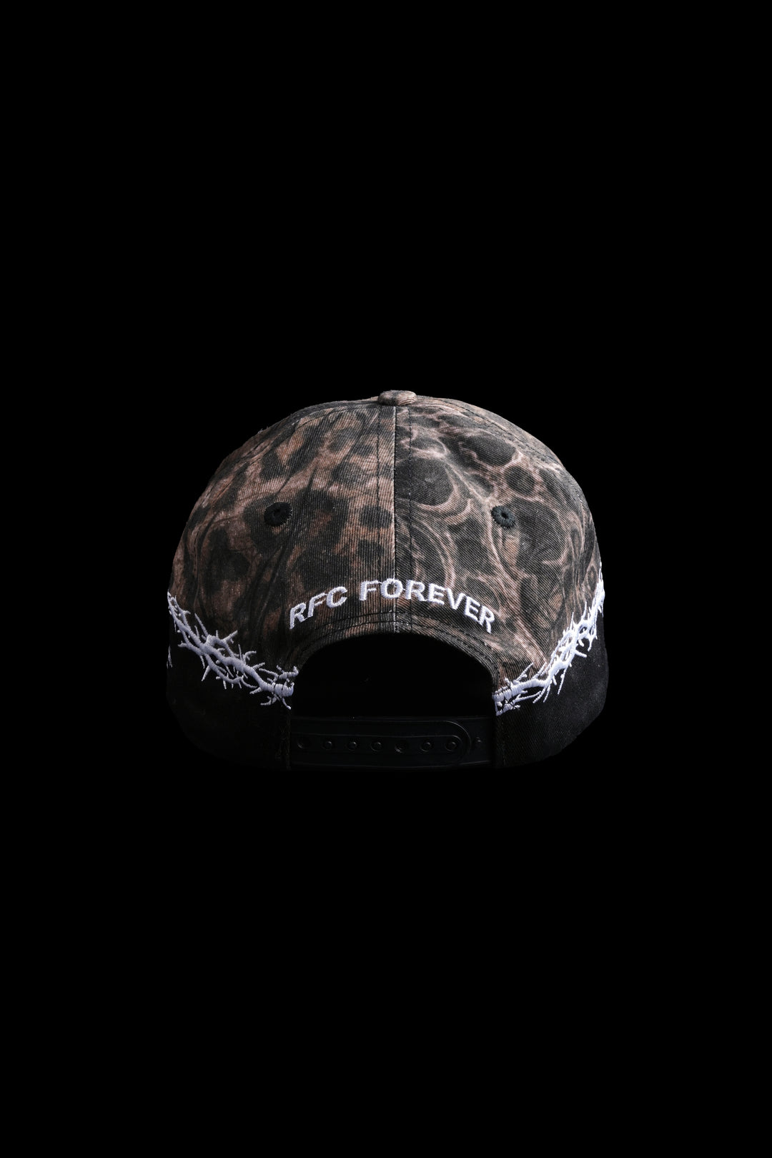 Infected Strapback Hat in Cyber Leopard/Black