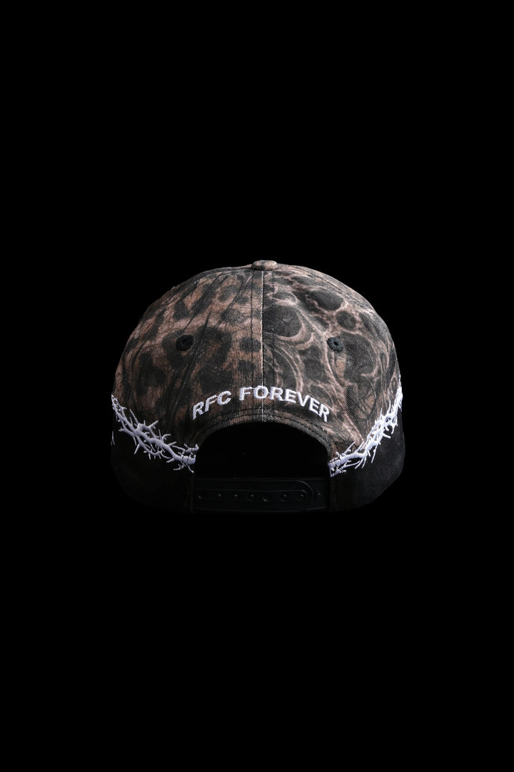 Infected Strapback Hat in Cyber Leopard/Black
