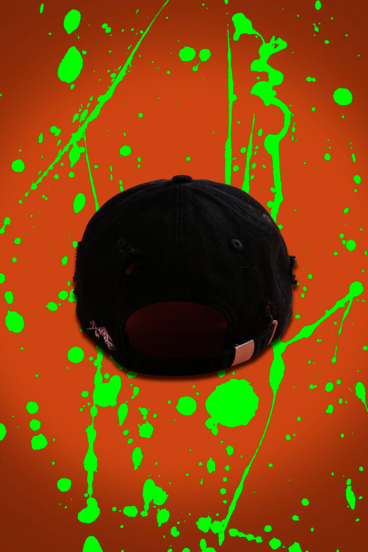 Cut Through Control Dad Hat in Black