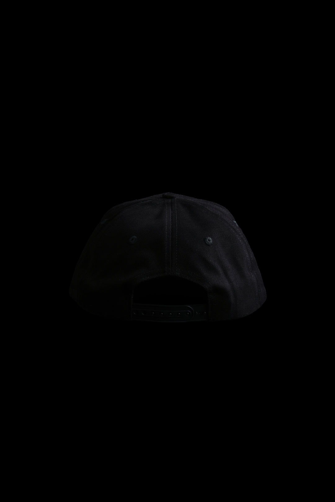 Blazin 5 Panel Snapback Hat in Black