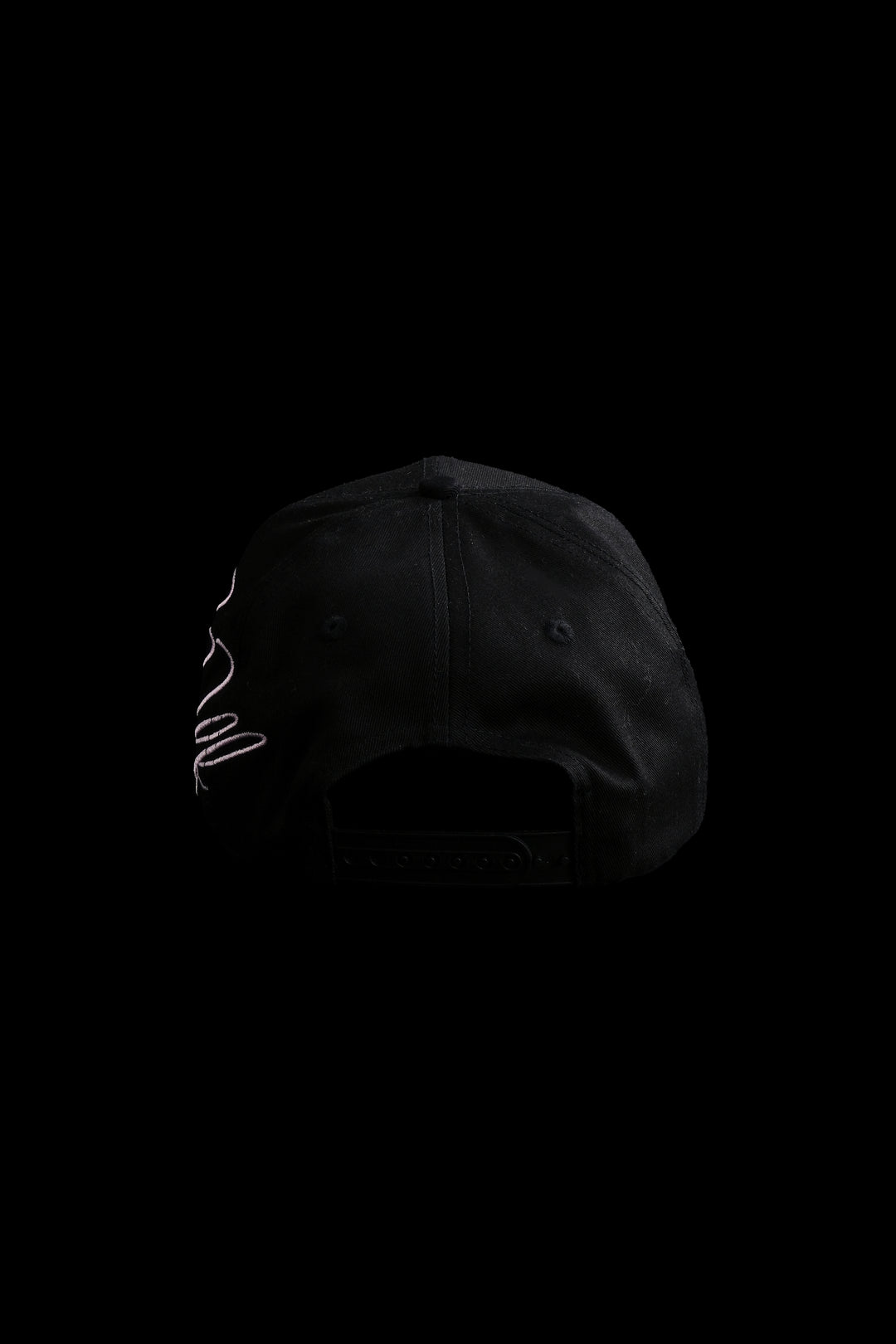 F*ck Off 5 Panel Strapback Hat in Black