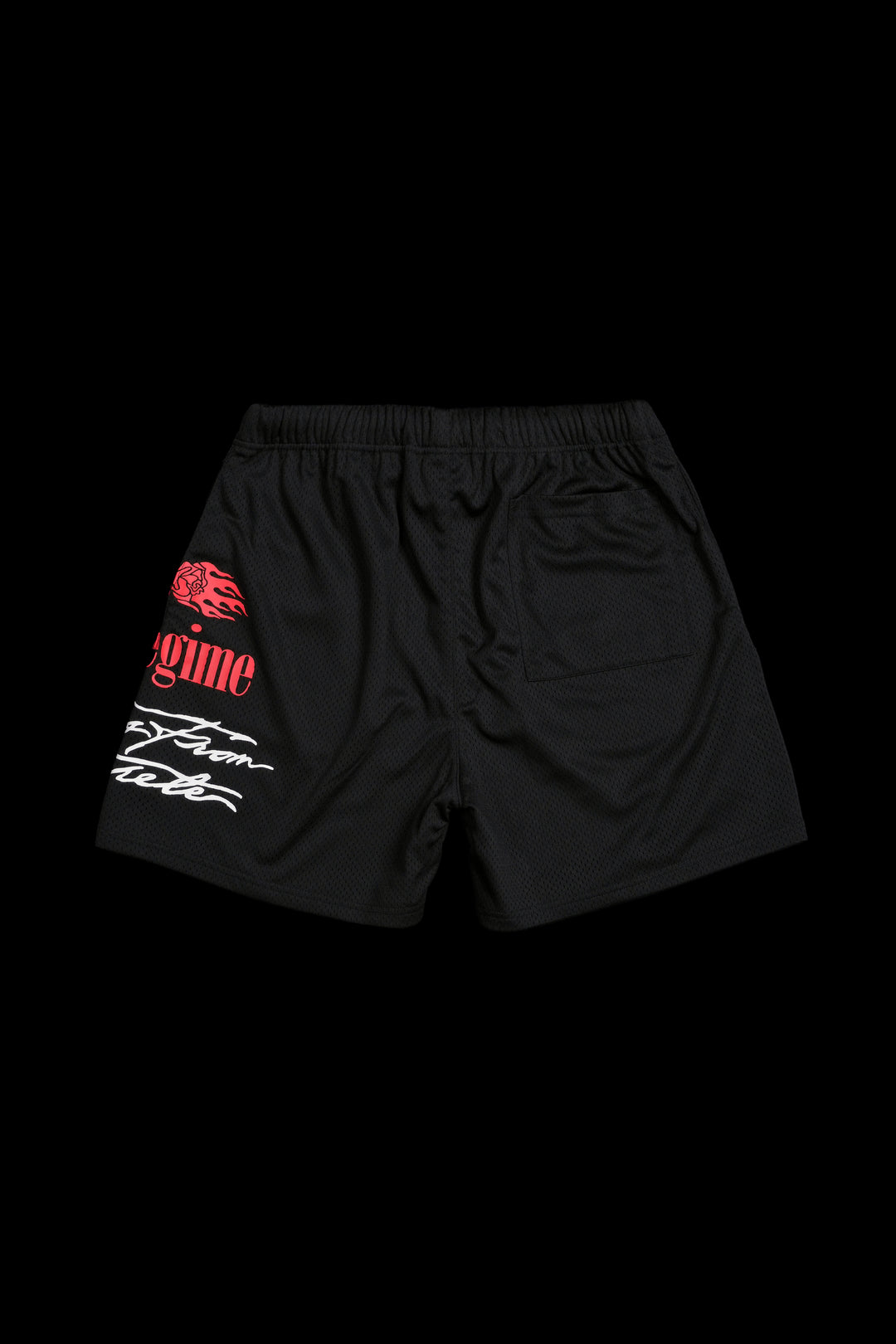Mickey And Friends Mesh Shorts in Black