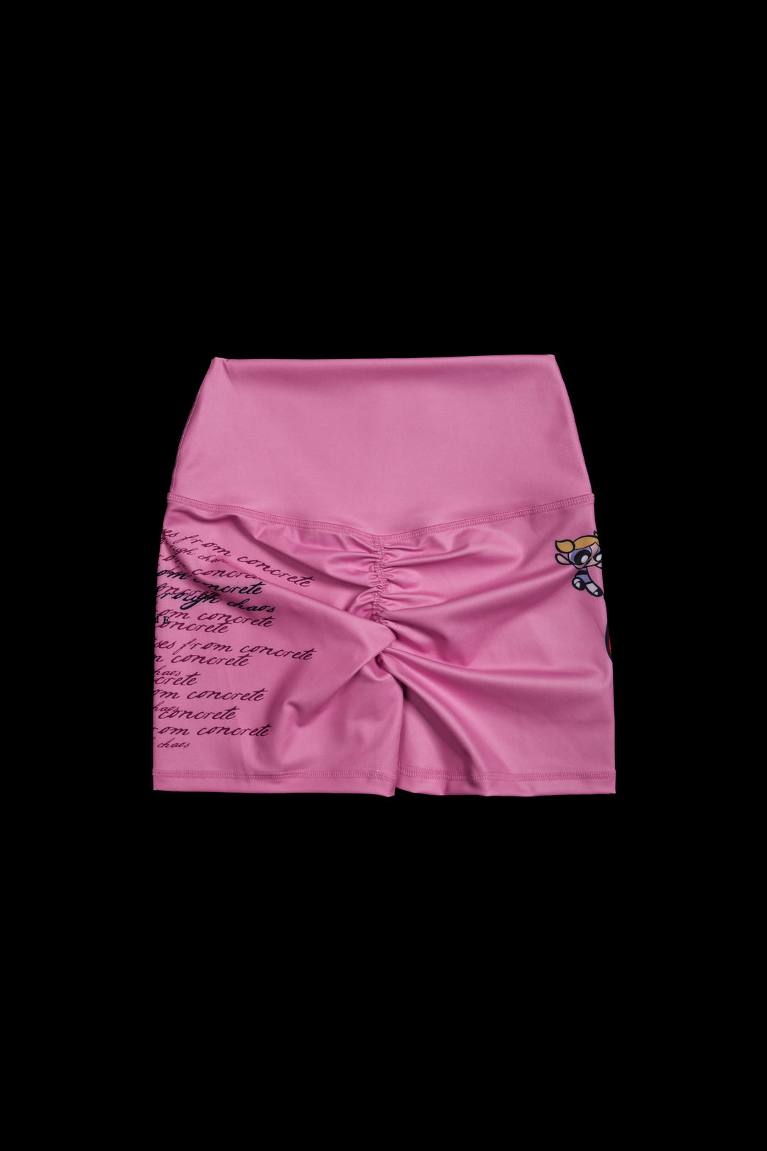 Bloom In Ruin Energy Bike Shorts in Sweet Pink