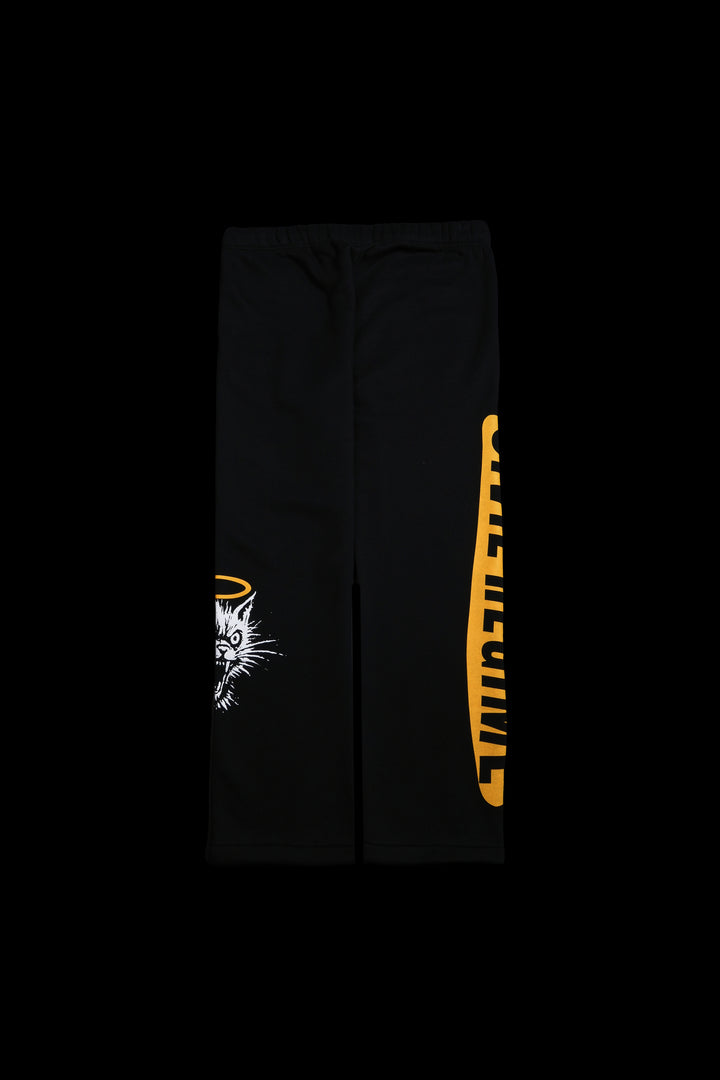 Hell Bent Eternal Wide Leg Cargo Pants in Black