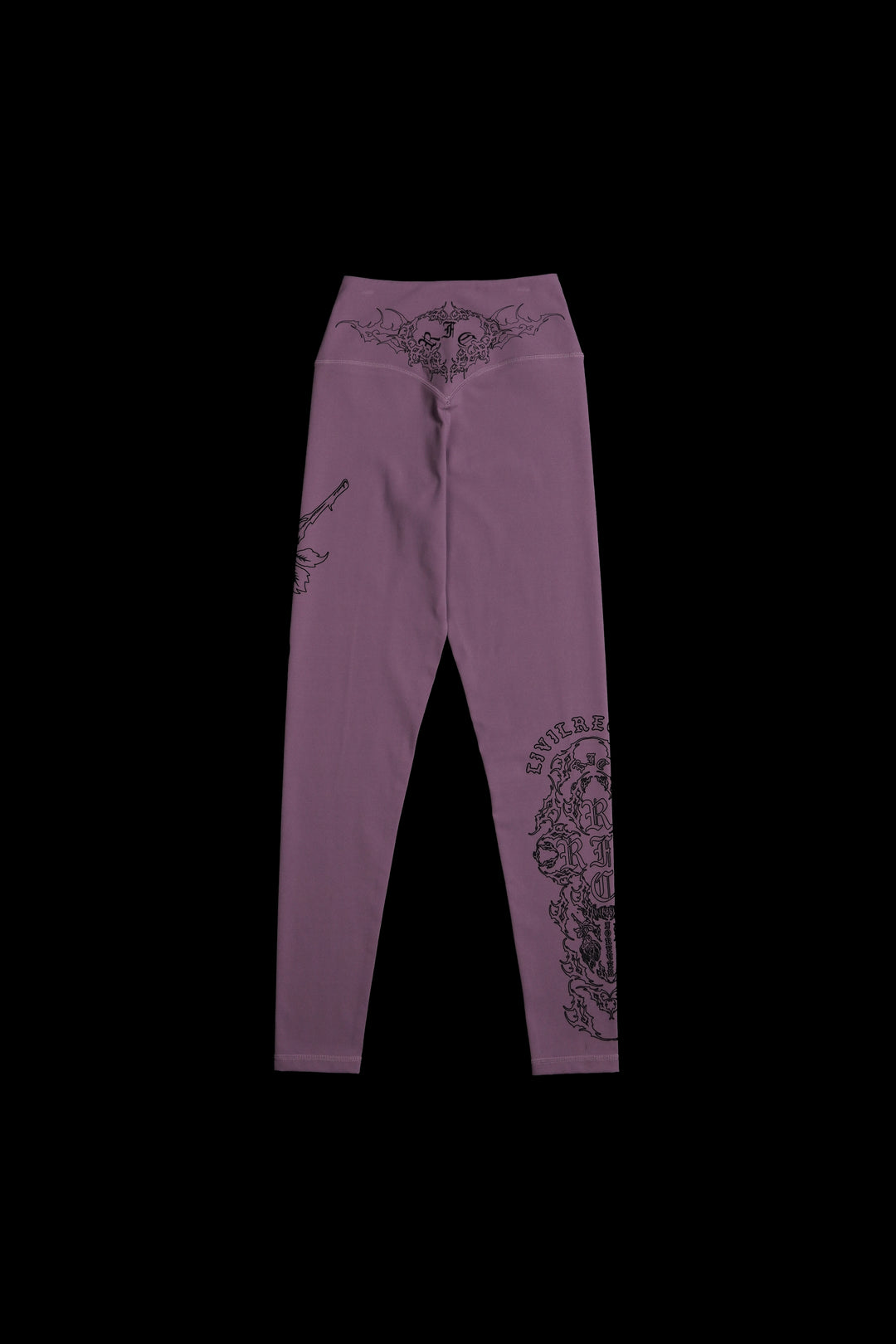Violet Vixen Thea Energy Leggings in Lavender Fade
