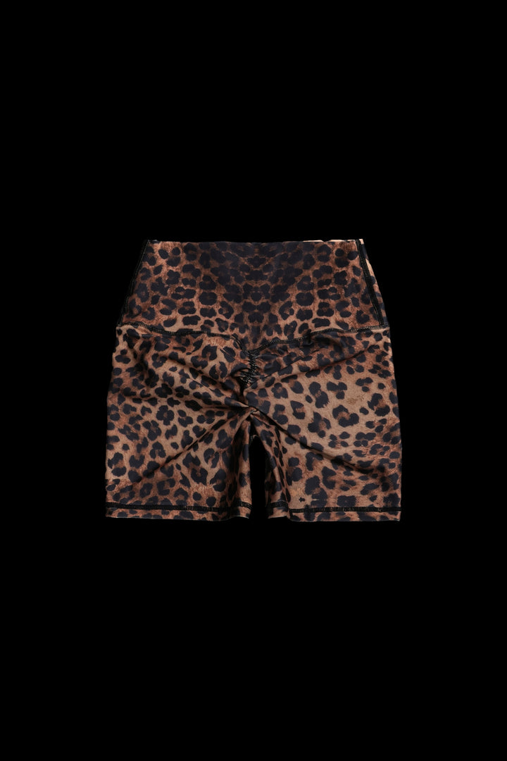 Leopard Energy Biker Shorts in Leopard